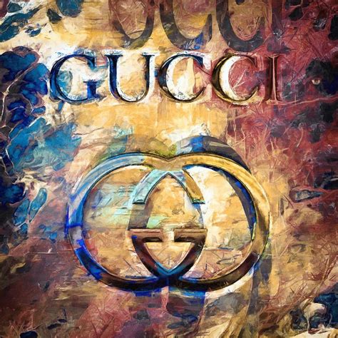 pictures of Gucci paintings